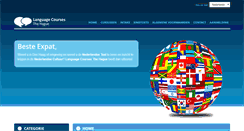 Desktop Screenshot of languagecoursesthehague.nl